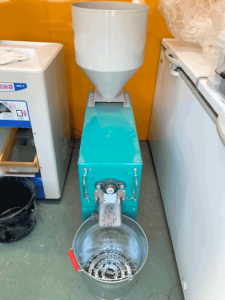 長瀞そば 磨き工程